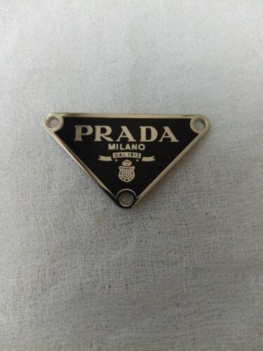 prada replacement emblem